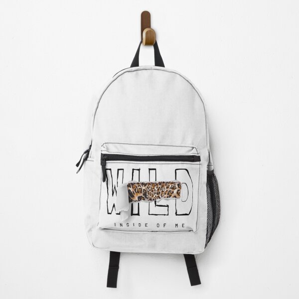 Item preview, Wild Slogan Ripped Off Revealing Leopard Skin Inside Illustration designed and sold by Peekonet.