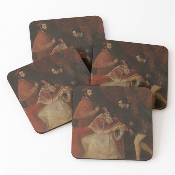 Item preview, Portrait of Pope Paul III with His Grandsons (1545) by Titian  designed and sold by sunny-007.