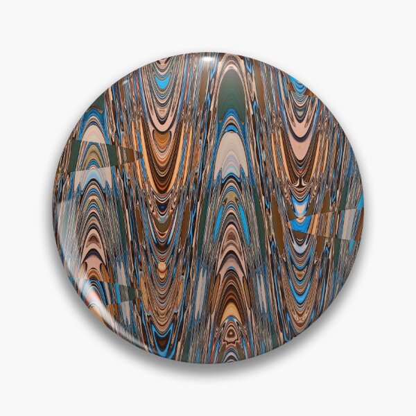 Item preview, Tom Stanley Janca Hand Painted Black Walnut Ink Painting Abstract ,Abstracted designed and sold by Tom Janca.