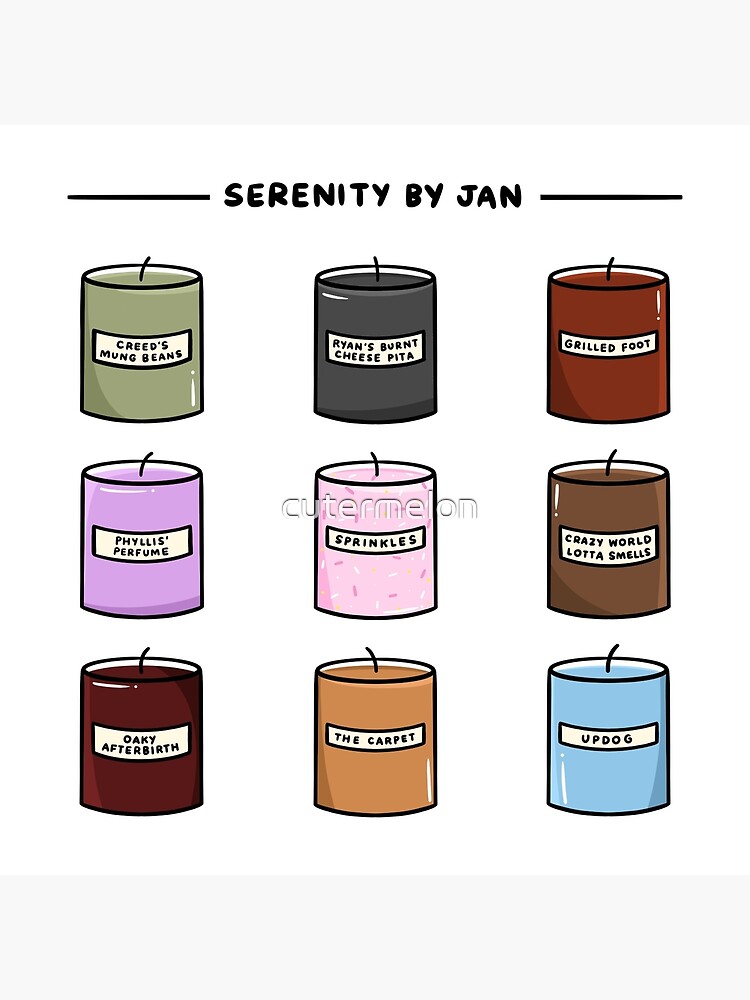 "The Office Serenity by Jan Candles" Poster by cutermelon Redbubble