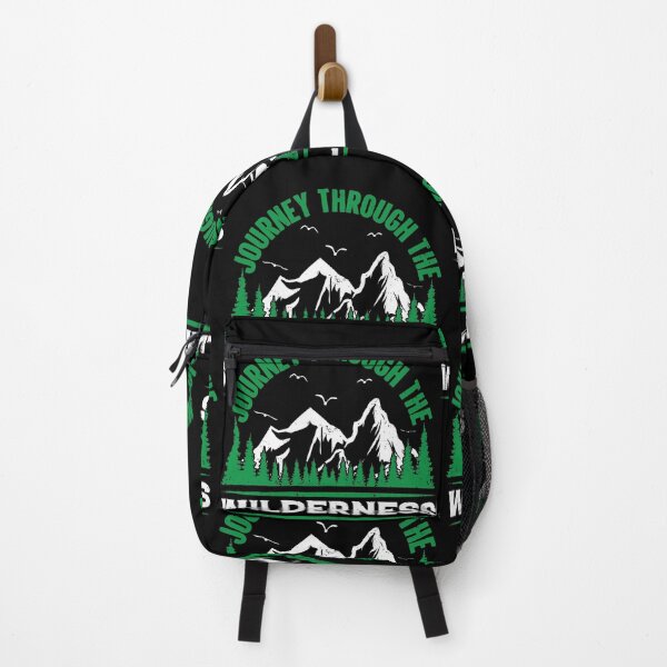 Item preview, Journey Through The Wilderness | Hike In Natures Wildlands designed and sold by GravitiTees.