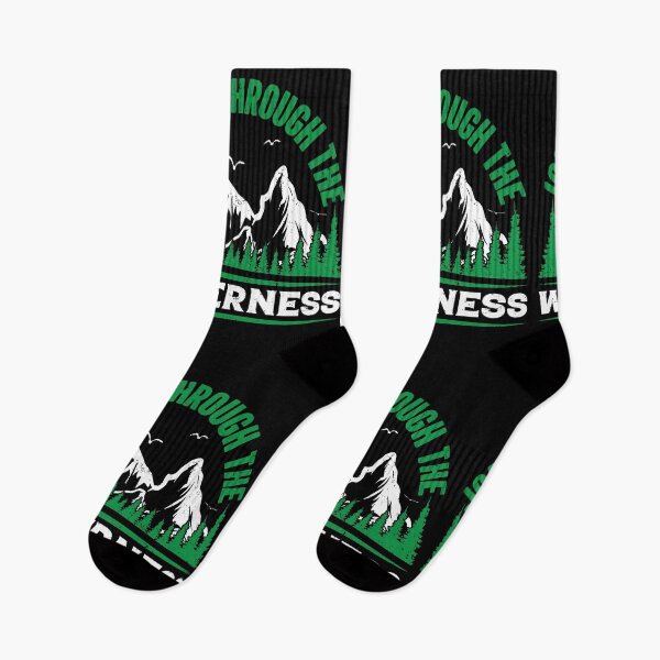 Item preview, Journey Through The Wilderness | Hike In Natures Wildlands designed and sold by GravitiTees.