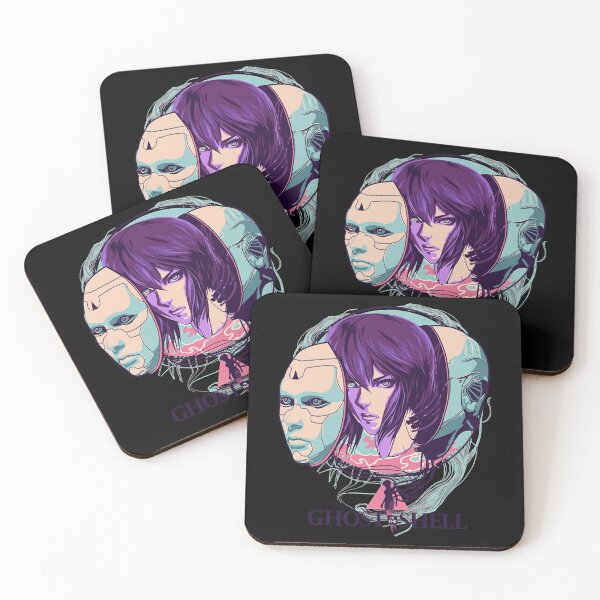Item preview, Ghost Motoko anime in the shell mask poster classic designed and sold by LongLisa.