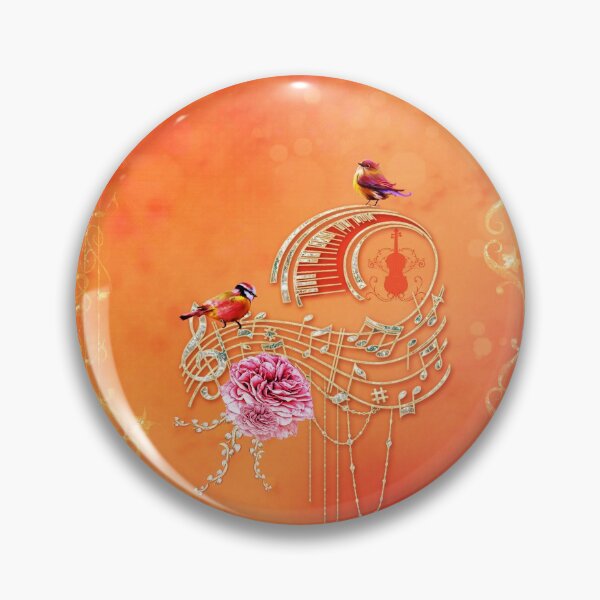 Item preview, Music key notes and clef with birds designed and sold by nicky2342.