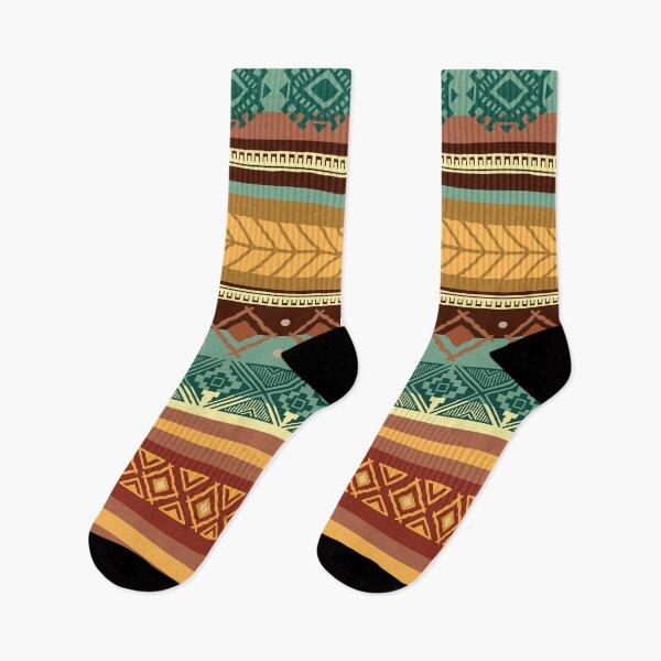 Item preview, Aztec Geometrical Mexican Patterns  designed and sold by sunnthreads.