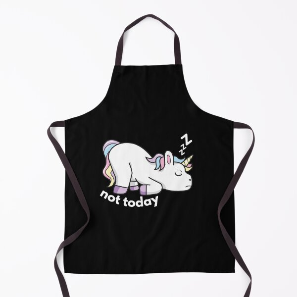 Item preview, Not Today Sleeping Rainbow Unicorn designed and sold by LaurensFortune.