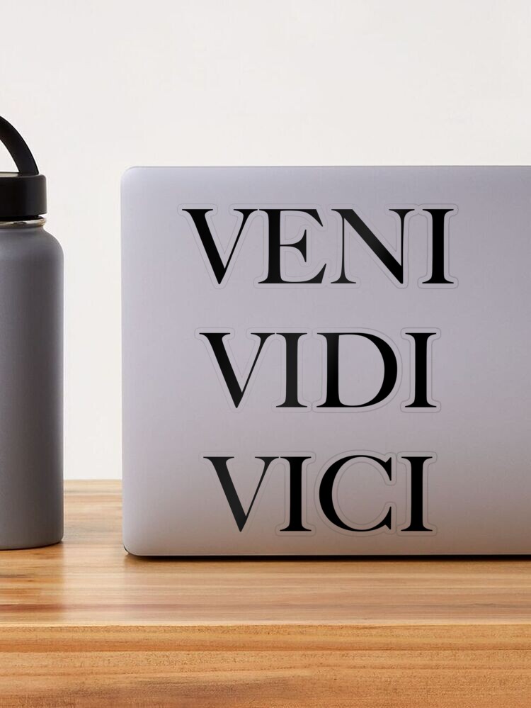 vici Sticker (Rectangle) Veni Vidi Vici Rectangular Sticker, CafePress