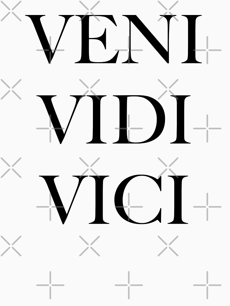 Veni Vidi Vici Essential T-Shirt for Sale by RossDillon