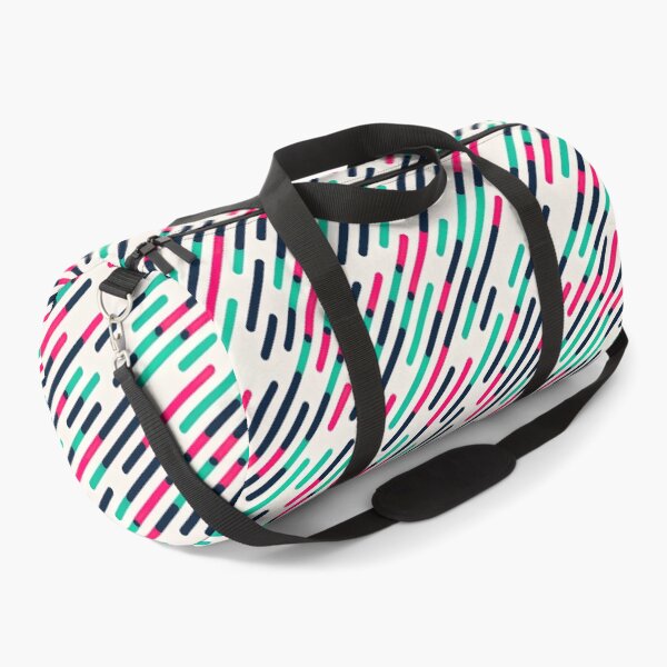 Item preview, Seamless Black, Red, Green line Pattern, white comforter with black lines designed and sold by graphic-genie.
