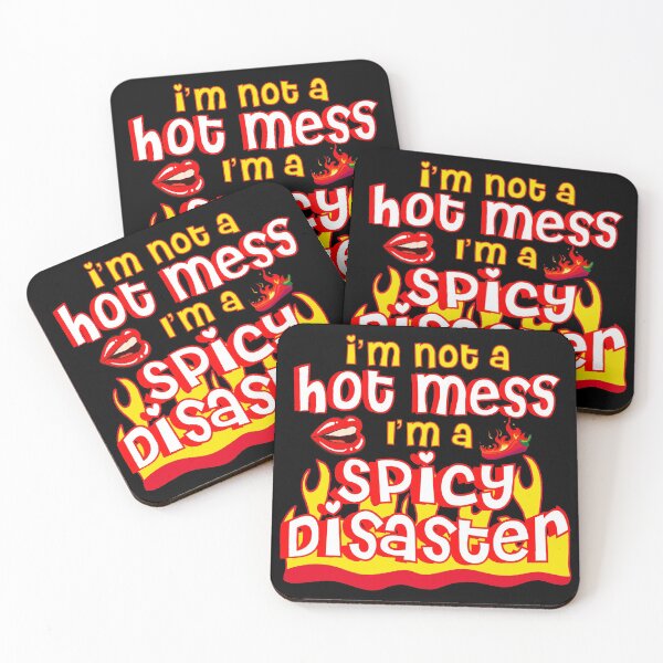 Item preview, I'm Not A Hot Mess I'm A Spicy Disaster | Chili and Lip designed and sold by Mixture-DESIGN.