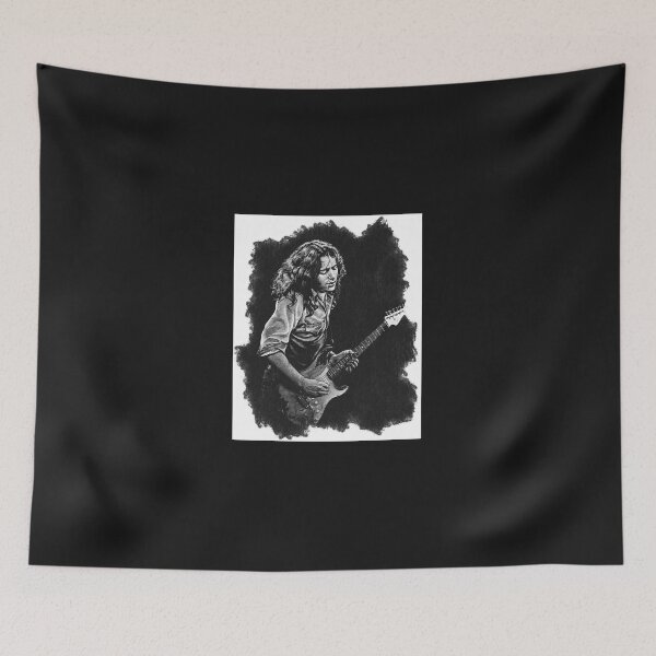 Item preview, Rory Gallagher drawing - Remember Best Musician Legend Guitarist blues designed and sold by stekathew9.