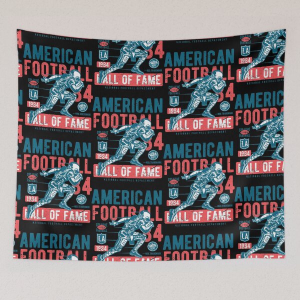 Item preview, American Football Hall Of Fame Classic T-Shirt designed and sold by broderickterry.
