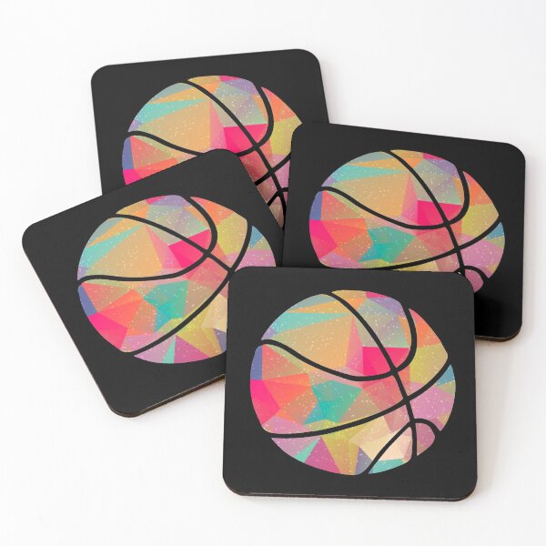 Item preview, Geometric Basketball Shape Low Poly Basketball Gift designed and sold by freeArt10.