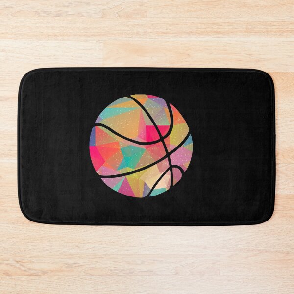 Item preview, Geometric Basketball Shape Low Poly Basketball Gift designed and sold by freeArt10.