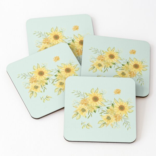 Item preview, watercolors Sunflower designed and sold by Dreaming-Anmi.