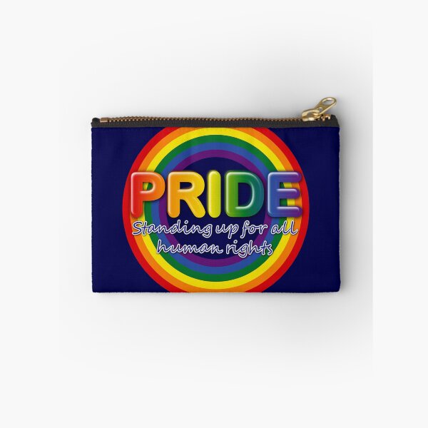 Item preview, Pride standing up for all human rights in military blue designed and sold by SueKnox.