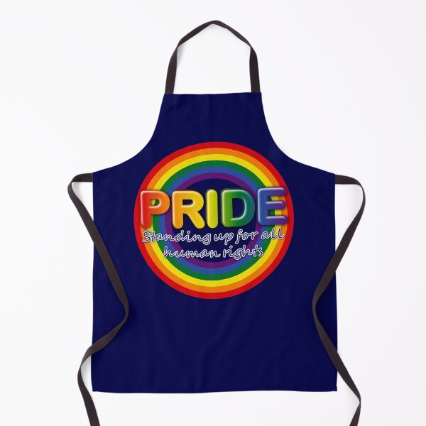 Item preview, Pride standing up for all human rights in military blue designed and sold by SueKnox.
