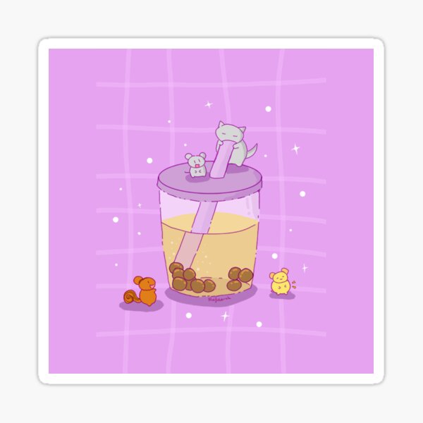 Item preview, boba tea designed and sold by najlaarzk.