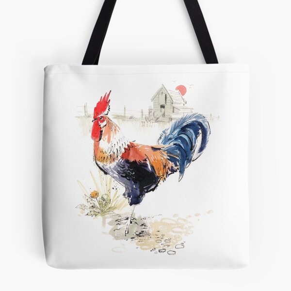 Item preview, Cockerel in farmyard designed and sold by Gary Wing.