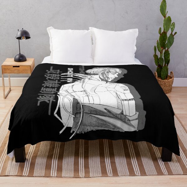 Item preview, Ghost anime Motoko Kusanagi silhouette in the shell poster classic designed and sold by LongLisa.