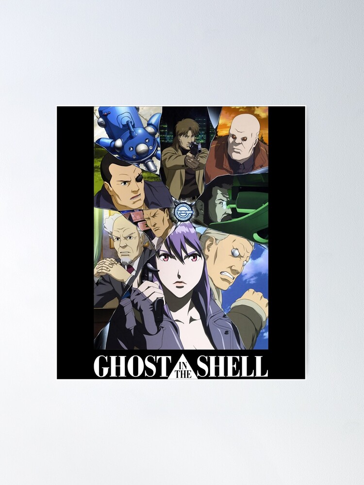 Characters from Ghost action anime in the shell dessign Characters from Ghost action anime in the shell dessign