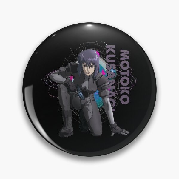 Item preview, Retro Ghost anime Motoko Kusanagi fight in the shell poster designed and sold by LongLisa.