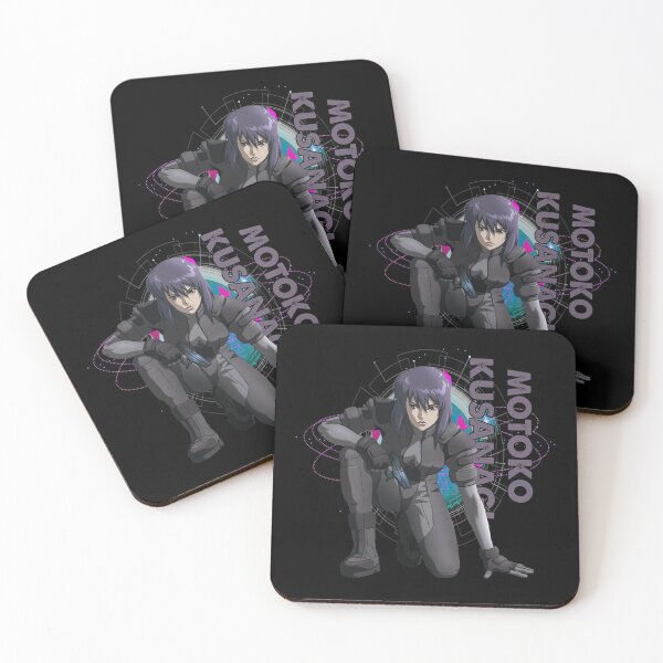 Item preview, Retro Ghost anime Motoko Kusanagi fight in the shell poster designed and sold by LongLisa.