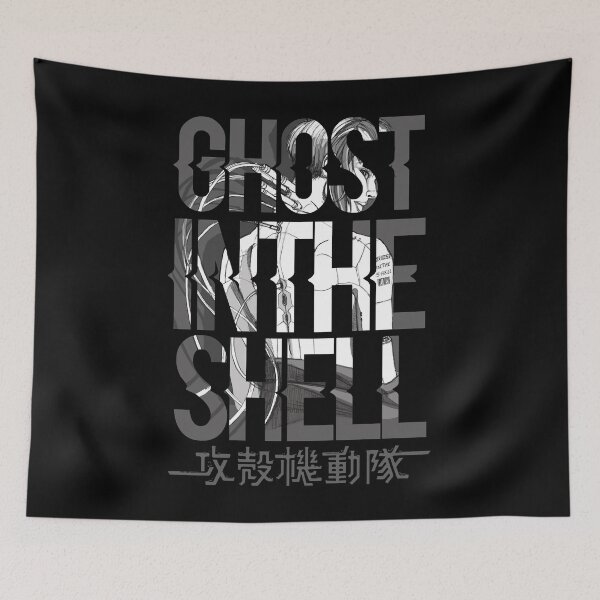 Item preview, Ghost Japanese anime Motoko Kusanagi in the shell design designed and sold by LongLisa.