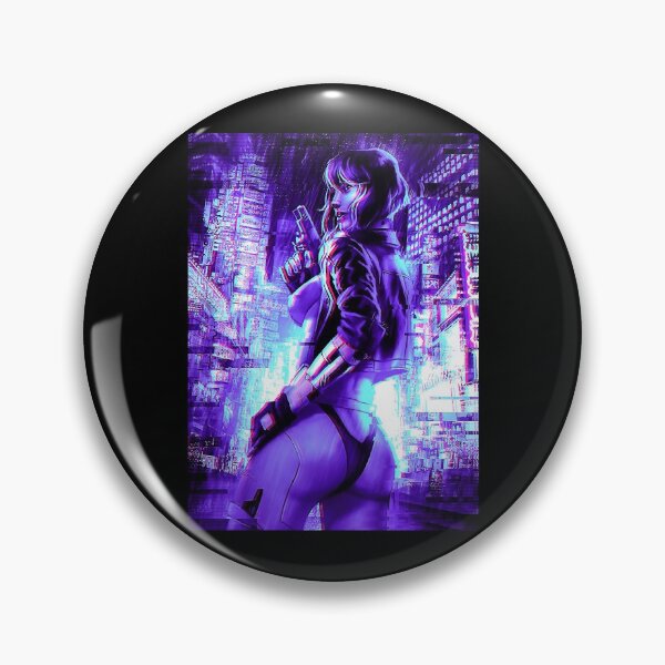 Item preview, Ghost anime Motoko Kusanagi magic in the shell poster classic designed and sold by LongLisa.