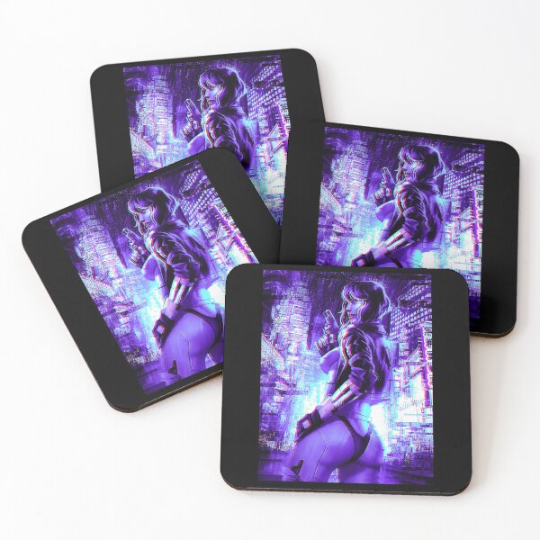 Item preview, Ghost anime Motoko Kusanagi magic in the shell poster classic designed and sold by LongLisa.