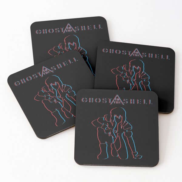 Item preview, Ghost anime Motoko Kusanagi in the shell art classic designed and sold by LongLisa.