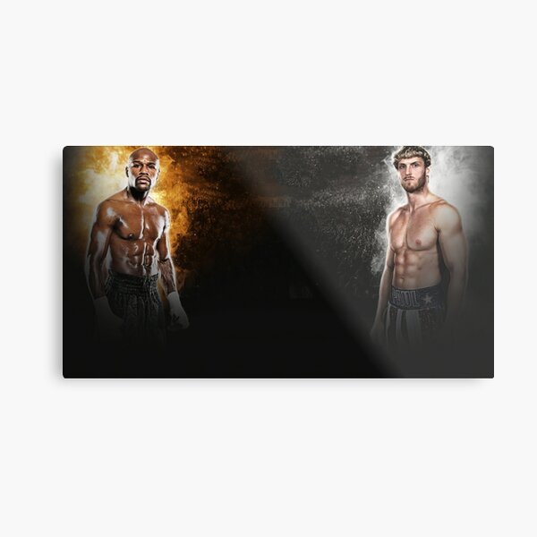 logan paul vs floyd mayweather Metal Print