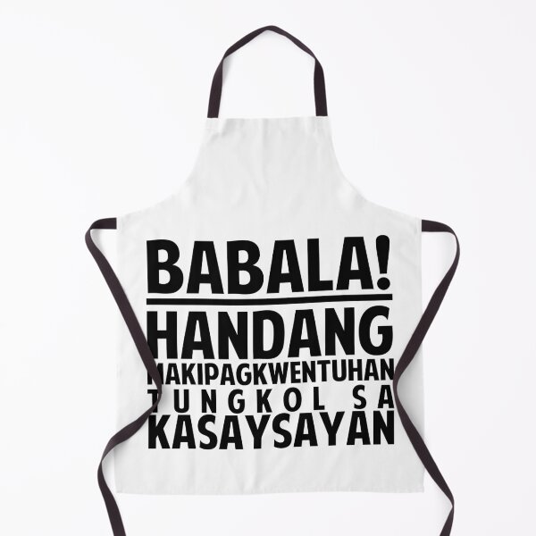 Item preview, Babala! Handang Makipagkwentuhan Tungkol sa Kasaysayan (Black) designed and sold by Jericus De Gamuz.