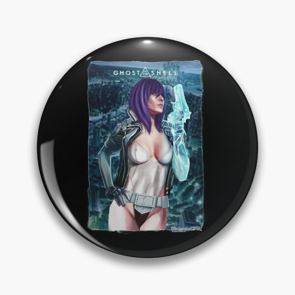 Item preview, Ghost anime Stand alone complex in the shell poster classic designed and sold by LongLisa.