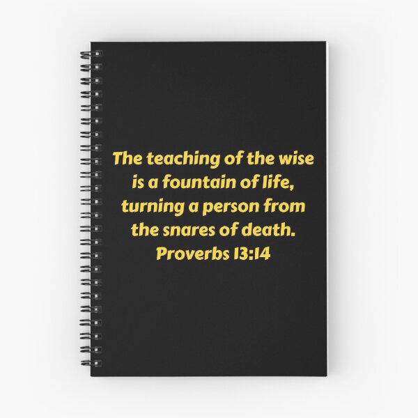 Item preview, Bible Verse Proverbs 13:14 designed and sold by Prayingwarrior.
