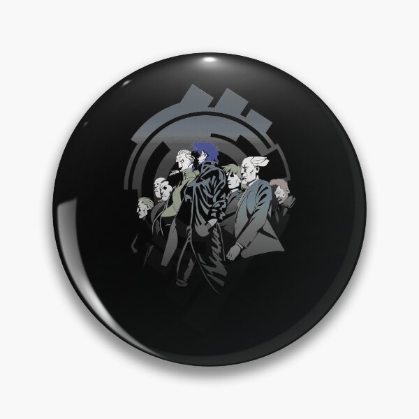 Item preview, Public security 9 section Ghost anime characters in the shell logo classic designed and sold by LongLisa.