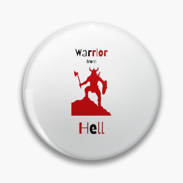 Item preview, Warrior from Hell designed and sold by D00dleBoss.