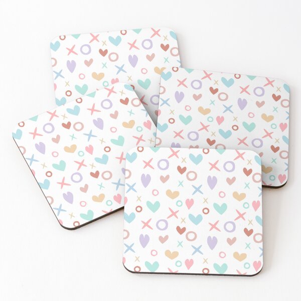 Item preview, Kisses and hugs cute love heart pattern designed and sold by anzelas.