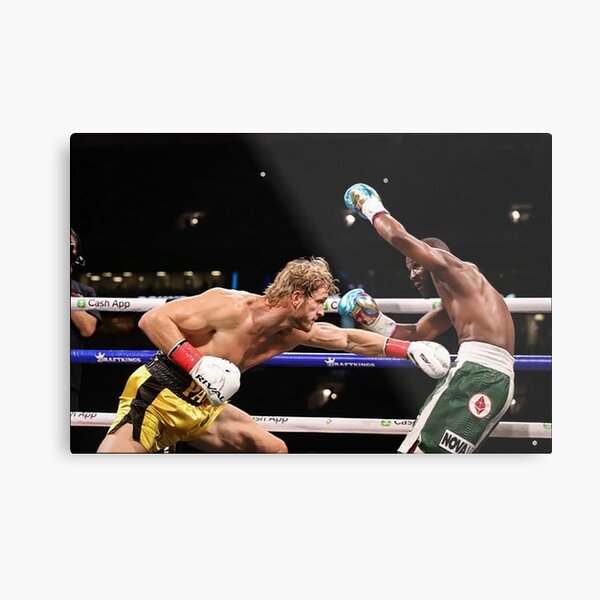 paul vs mayweather Metal Print