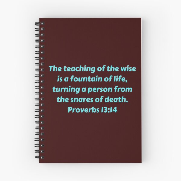 Item preview, Bible Verse Proverbs 13:14 designed and sold by Prayingwarrior.