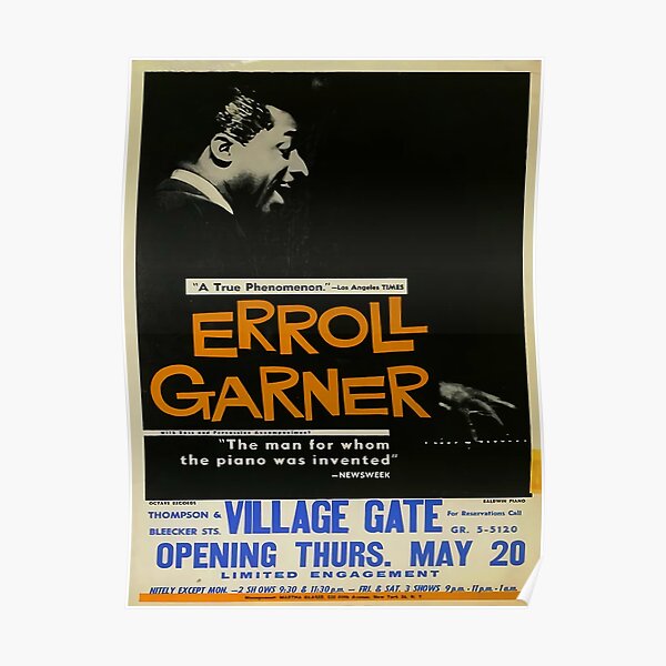 Erroll Garner Poster