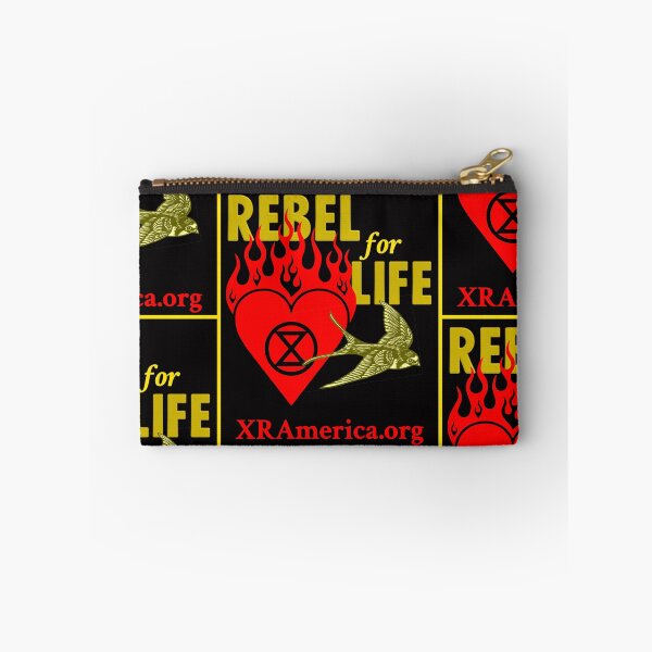 Item preview, Rebel for Life XR America (burning heart) designed and sold by XR-America.