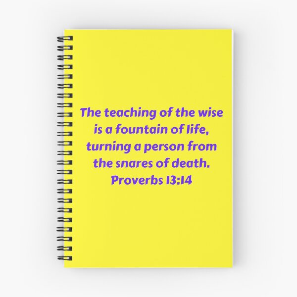 Item preview, Bible Verse Proverbs 13:14 designed and sold by Prayingwarrior.