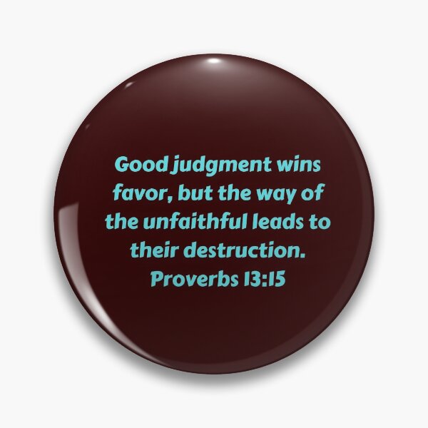 Artikelvorschau, Bible Verse Proverbs 13:15 entworfen und verkauft von Prayingwarrior.