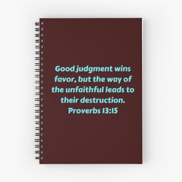 Artikelvorschau, Bible Verse Proverbs 13:15 entworfen und verkauft von Prayingwarrior.