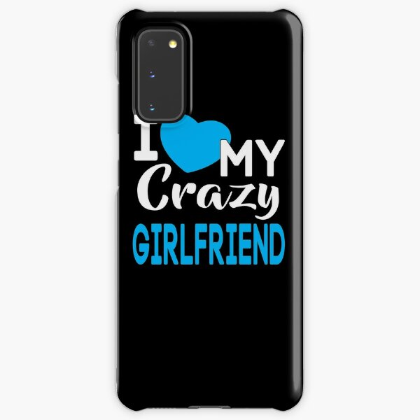 Coques Sur Le Theme J 39 Aime Petite Amie Folle Pour Samsung Galaxy Redbubble