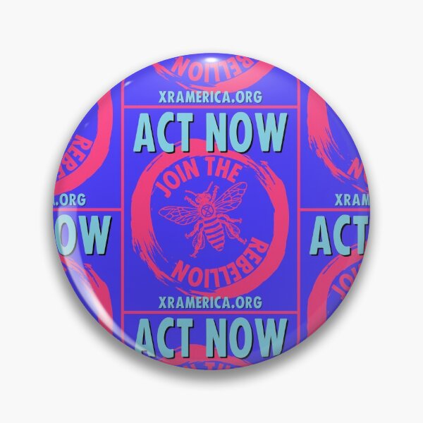 Item preview, Join the Rebellion XR America (bee stamp) designed and sold by XR-America.