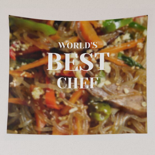 Item preview, Worlds Best Chef | Japchae | Gifts for Chefs designed and sold by NerdyByDesign.