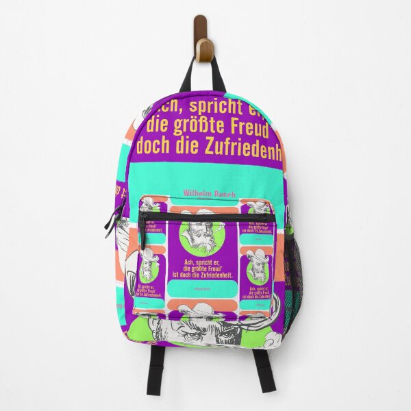 Item preview, Satisfaction, Wilhelm Busch Quote designed and sold by Mauswohn.