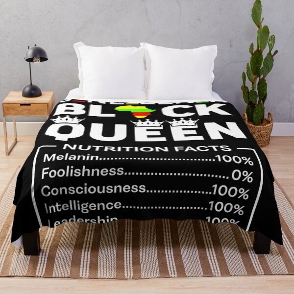 Item preview, Juneteenth Black Queen Nutritional Facts designed and sold by LwltonVoris.